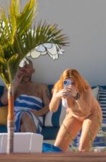 BELLA THORNE inBikini in Cabo San Lucas 03/16/2022