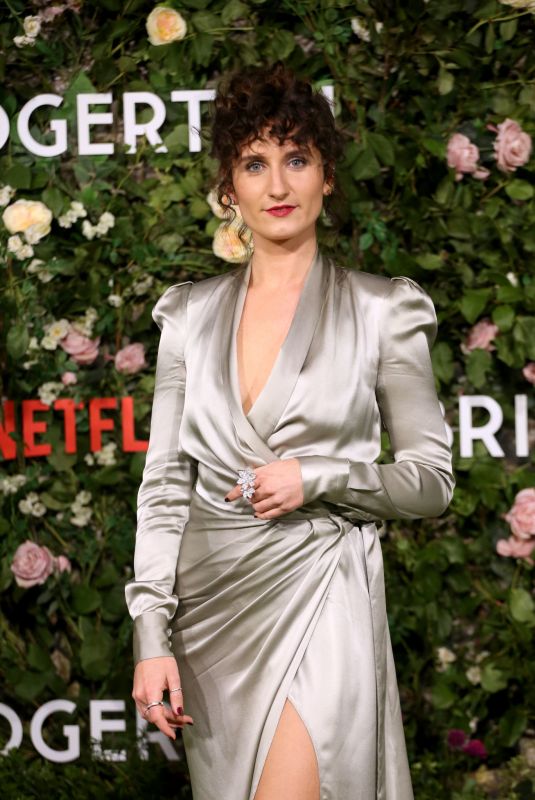 BESSIE CARTER at Bridgerton, Season 2 Premiere in London 03/22/2022