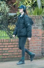 BESSIE CARTER Out in London 02/17/2022