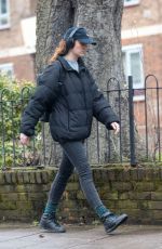 BESSIE CARTER Out in London 02/17/2022