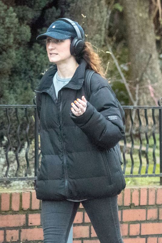 BESSIE CARTER Out in London 02/17/2022