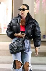BIANCA ROCCISANO Iut for Dinner at Il Pastaio in Beverly Hills 03/21/2022