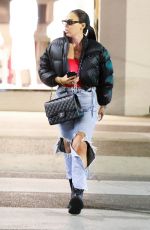 BIANCA ROCCISANO Iut for Dinner at Il Pastaio in Beverly Hills 03/21/2022