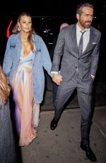 BLAKE LIVELY and  Ryan Reynolds Arrives at The Adam Project Premiere Afterparty in New York 02/28/2022