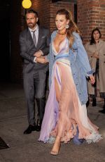 BLAKE LIVELY and  Ryan Reynolds Arrives at The Adam Project Premiere Afterparty in New York 02/28/2022