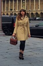 BLANCA BLANCO Arrives in Paris to Promotes Her New Book 03/01/2022