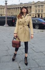 BLANCA BLANCO Arrives in Paris to Promotes Her New Book 03/01/2022