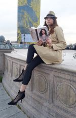 BLANCA BLANCO Arrives in Paris to Promotes Her New Book 03/01/2022
