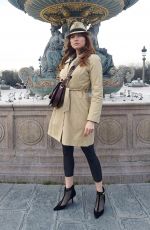 BLANCA BLANCO Arrives in Paris to Promotes Her New Book 03/01/2022