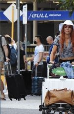 BOOKA NILE Arrives at Melbourne Airport 03/17/2022