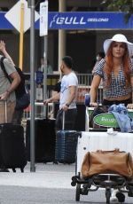 BOOKA NILE Arrives at Melbourne Airport 03/17/2022