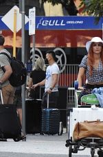 BOOKA NILE Arrives at Melbourne Airport 03/17/2022