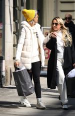 BRAUNWYN SINDHAM-BURKE and VICTORIA BRITO Out Kissing in New York 03/14/2022
