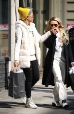 BRAUNWYN SINDHAM-BURKE and VICTORIA BRITO Out Kissing in New York 03/14/2022