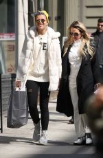 BRAUNWYN SINDHAM-BURKE and VICTORIA BRITO Out Kissing in New York 03/14/2022