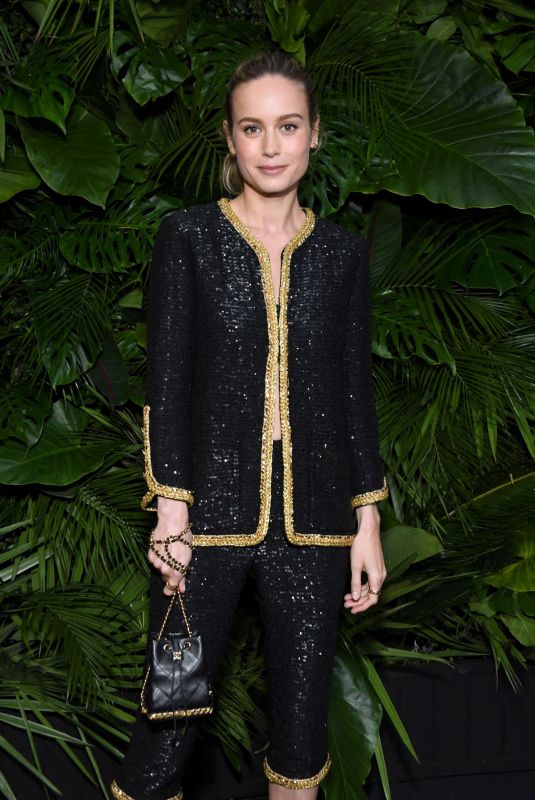 BRIE LARSON at Chanel Pre-oscars Party in Beverly Hills 03/26/2022