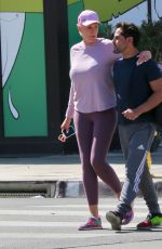 BRIGITTE NIELSEN Leaves Whole Foods in Studio City 03/14/2022