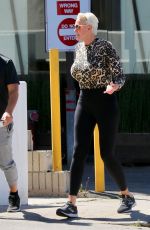 BRIGITTE NIELSEN Out and About in Encino 03/23/2022