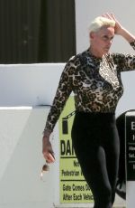 BRIGITTE NIELSEN Out and About in Encino 03/23/2022