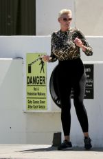 BRIGITTE NIELSEN Out and About in Encino 03/23/2022