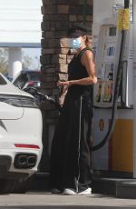 BROOKE BURKE at a Gas Station in Malibu 02/28/2022