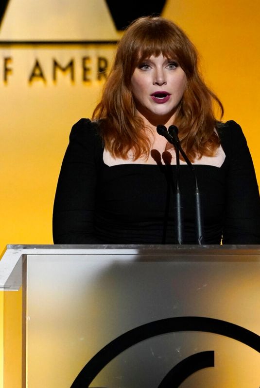 BRYCE DALLAS HOWARD at 33rd Annual Producers Guild Awards in Los Angeles 03/19/2022