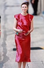 CAITRIONA BALFE Leaves Jimmy Kimmel Live in Los Angeles 03/02/2022