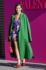 CAMELIA JORDANA Arives at Valentino Show at Paris Fashion Week 03/06/2022 