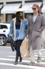 CAMIL ALVES Shopping on Broadway in New York 03/20/2022
