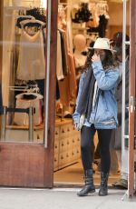 CAMIL ALVES Shopping on Broadway in New York 03/20/2022