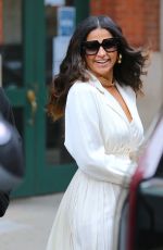 CAMILA ALVES Leaves Her Hotel in New York 03/23/2022