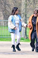 CAMILA CABELLO Out with Her Mother Sinuhe Estrabao in London 03/28/2022