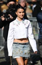 CAMILA MENDES at Miu Miu Fashion Show in Paris 03/08/2022