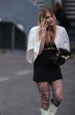 CAMILLE RAZAT Leaves Coperni Show at Paris Fashion Week 03/03/2022
