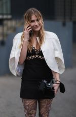 CAMILLE RAZAT Leaves Coperni Show at Paris Fashion Week 03/03/2022