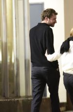 CAMILLE ROWE and Theo Niarchos at Sushi Park in West Hollywood 03/01/2022