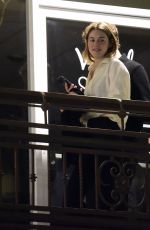 CAMILLE ROWE and Theo Niarchos at Sushi Park in West Hollywood 03/01/2022