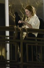 CAMILLE ROWE and Theo Niarchos at Sushi Park in West Hollywood 03/01/2022