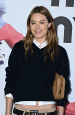 CAMILLE ROWE at Miu Miu Show at Paris Fashion Week 03/08/2022