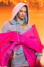 CANDICE SWANEPOEL Walks Runway at Off-white Fashion Show in Paris 02/28/2022