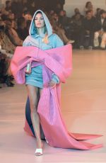 CANDICE SWANEPOEL Walks Runway at Off-white Fashion Show in Paris 02/28/2022