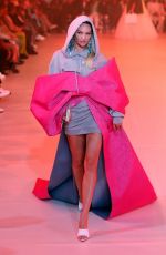 CANDICE SWANEPOEL Walks Runway at Off-white Fashion Show in Paris 02/28/2022