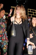CARA DELEVINGNE at Bilt Rewards x Wells Fargo Private Launch Event in New York 03/28/2022