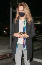 CARA DELEVINGNE at Judd Apatow and Friends - A Benefit Event in Los Angeles 03/09/2022