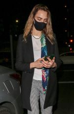 CARA DELEVINGNE at Judd Apatow and Friends - A Benefit Event in Los Angeles 03/09/2022