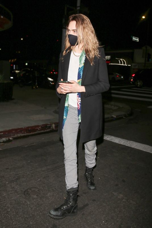 CARA DELEVINGNE at Judd Apatow and Friends - A Benefit Event in Los Angeles 03/09/2022