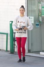 CARA SANTANA Out and About in Los Angeles 03/18/2022