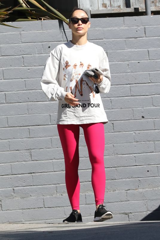 CARA SANTANA Out and About in Los Angeles 03/18/2022