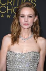 CAREY MULLIGAN at 27th Annual Critics Choice Awards in Los Angeles 03/13/2022