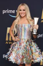 CARRIE UNDERWOOD at 57th Academy of Country Music Awards in Las Vegas 03/07/2022